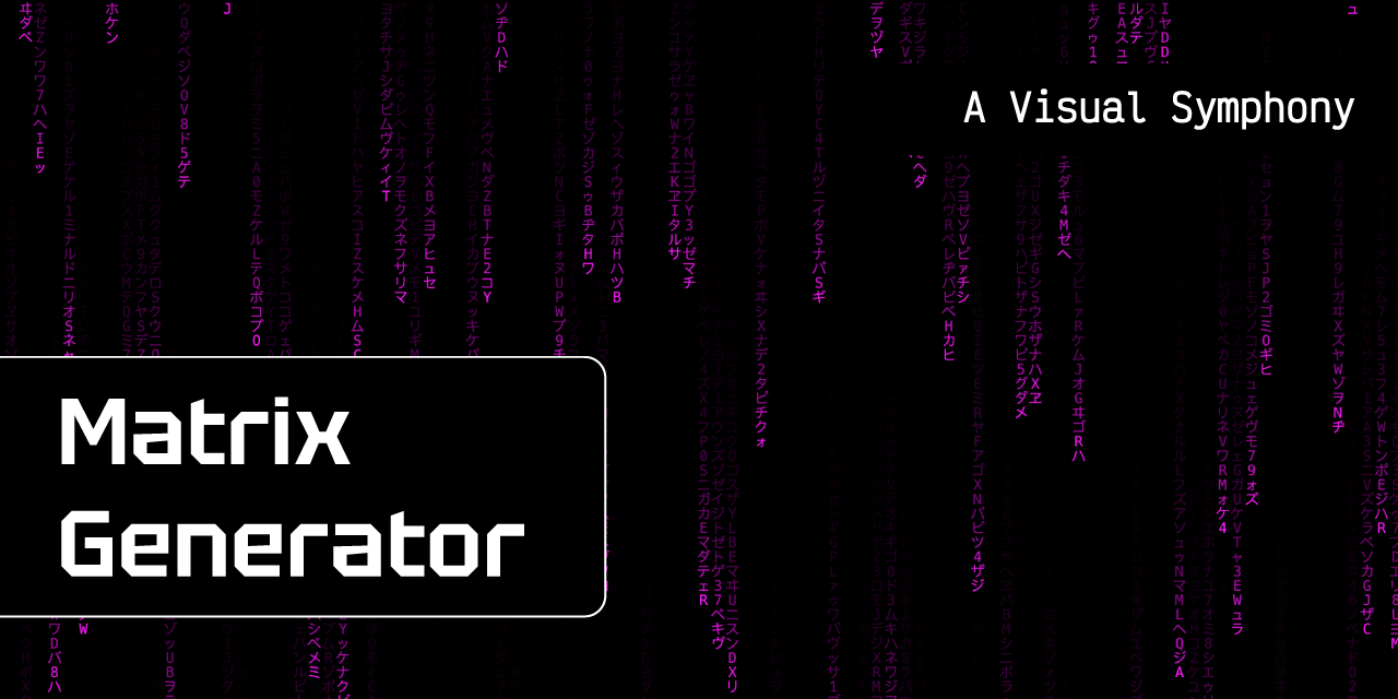 Matrix Generator